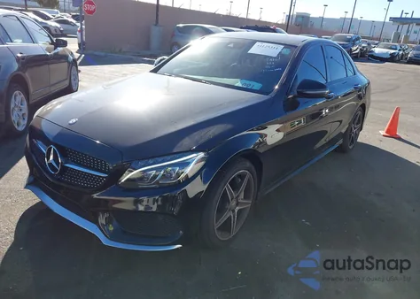 2016 Mercedes-Benz C 450 Amg 4Matic z USA, uszkodzony, nr VIN 55SWF6EB0GU112880